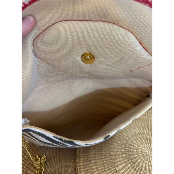 Zebra striped purse with disco lips - Picture 9 of 10